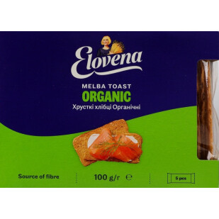 Хлыбцы Elovena Organic, 100г (6411200107699)