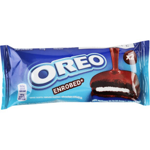 Печенье Oreo с ванильной начинкой в глазури, 41г (7622201819323)