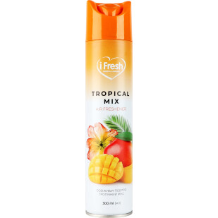 Освежитель воздуха аэрозольный iFresh Тропический микс, 300мл (4820268100108)