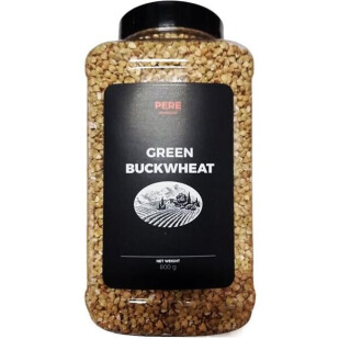 Крупа Pere гречневая не жареная, 800г (4820191591417)