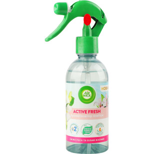 Освежитель воздуха аэрозольный Air Wick Active Fresh Свежая роса и белый жасмин, 237мл (482023297090