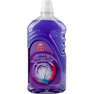 Засіб для миття підлоги та стін Fine Life Лаванда, 1л (4820284562614)