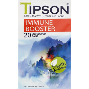 Суміш трав'яна Tipson Wellness Immune Booster, 20*1,3г (4792252936584)