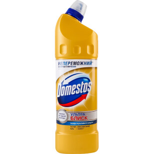 Засіб чистячий Domestos Ультра блиск для унітазу, 1л (8714100707876)