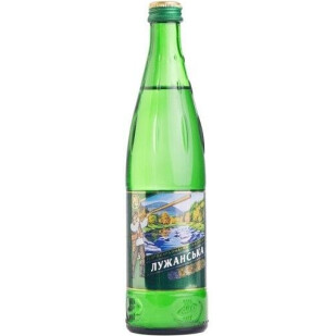Вода минеральная Лужанська стекло, 0,5л (4820001830026)