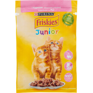 Корм для котят Friskies с курицей в подливке, 85г (7613036962292)