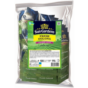 Чай зеленый Sun Gardens Fresh Oolong, 100*1,7г