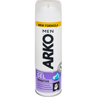 Гель для бритья Arko Sensitivt, 200мл (8690506390921)