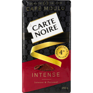 Кофе молотый Carte Noire Intense, 250г (8714599108079)