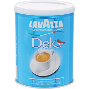 Кофе молотый Lavazza Decaffeinato, 250г (8000070011052)