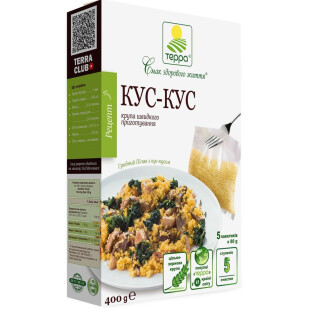 Крупа Терра Кус-кус быстрого приготовления, 400г (4820015735645)