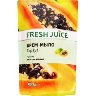 Мило рідке Fresh Juice Папайя, 460мл (4823015914638)