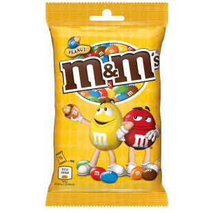 Драже M&Ms з арахісом, 90г (5900951247897)