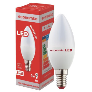 Лампа Экономка LED CN 4W 4200K E14, шт (4820172680703)