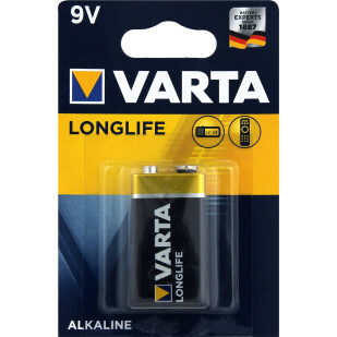 Батарейка алкалиная Varta Longlaife extra ebloc 6LR6, шт (4008496525423)