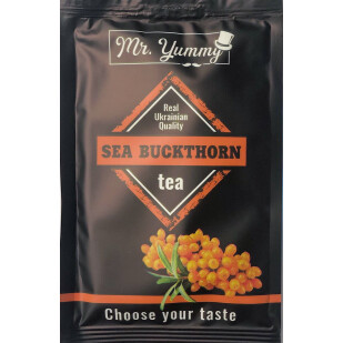 Чай концентрированный Mr. Yummy со вкусом облепихи и меда, 50г