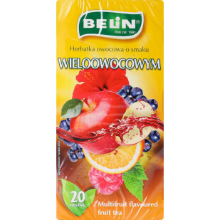 Чай фруктовий Belin Мультифрукт, 20х2г (5900675000303)