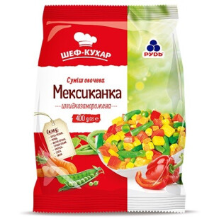 Смесь овощная Рудь Мексиканка для жарки, 400г (5903154544558)