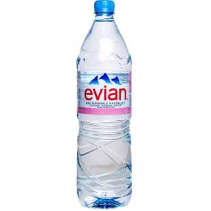 Вода минеральная Evian, 1,5л (3068320105987)