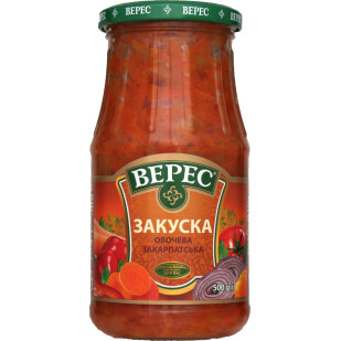 Закуска Верес Закарпатская овощная, 500г (4820008092977)
