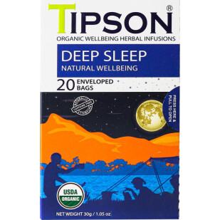 Суміш трав'яна Tipson Deep Sleep, 20*1,5г/уп (4792252940949)