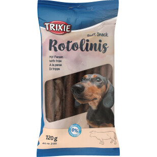Лакомство для собак Trixie Rotolinis с желудком, 120г (4011905031552)