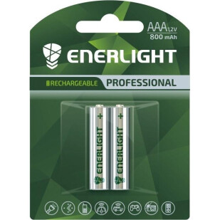 Аккумулятор Enerlight Professional AAA 800mAh, 2шт (4823093502352)