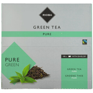 Чай зеленый Rioba Pure, 1,5г*100шт (8711576299850)