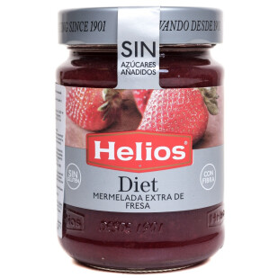 Джем Helios из клубники без сахара, 280г (8410095008430)