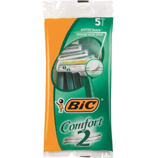 Бритва Bic Twin Comfort 5шт/уп (3086127500163)