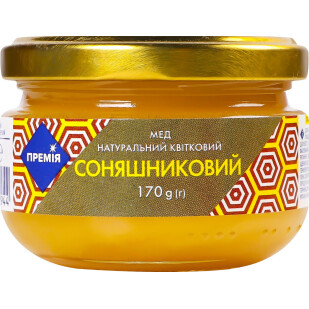 Мед Премія соняшниковий, 170г (4824034042944)