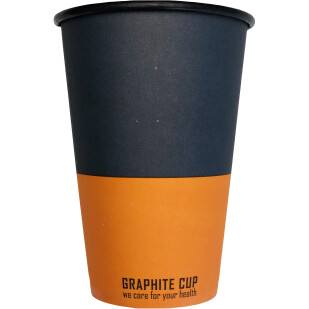 Стаканы бумажные Graphite Cup 340мл, 50шт./уп