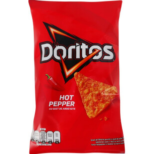 Чипси Doritos кукурудзяні зі смаком гострого перцю, 90г (5941000030671)