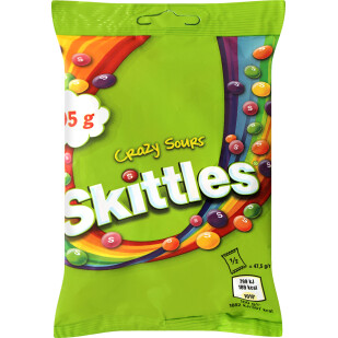 Драже Skittles Кисломікс, 95г (4009900510851)
