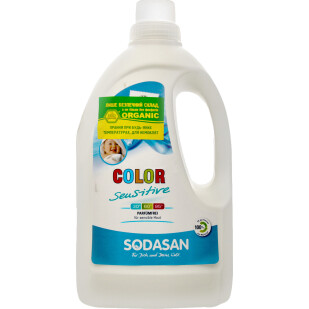 Жидкое средство Sodasan Color Sensitiv для чувствительной кожи, 1,5л (4019886015301)