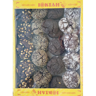 Печиво Юктан брауні асорті, 2кг/ящ