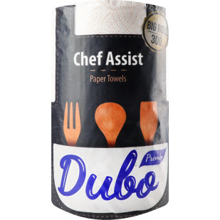 Рушники паперові Диво Premio Chef Assist 3-шарові 300 листів, шт (4820003837566)