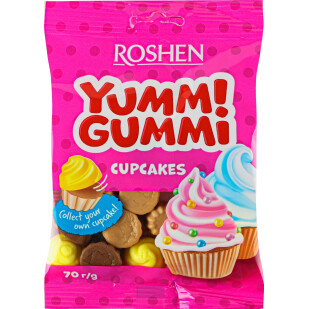 Мармелад Roshen Yummi Gummi Cupсakes, 70г (4823077638596)