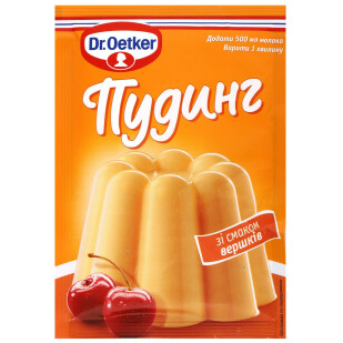 Пудинг Dr.Oetker со сливочным вкусом, 40г (5941132002348)