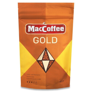 Кофе растворимый MacCoffee Gold, 60г (8887290146104)