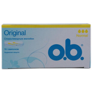 Тампоны O.b. Normal, 16шт (3574660089318)