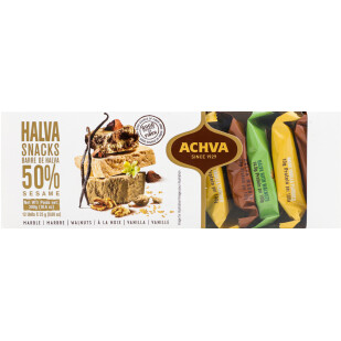 Халва Achva ассорти в подарочной упаковке, 300г (0721983100029)