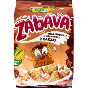 Подушечки Золоте Зерно з начинкою какао, 100г (4820017291330)