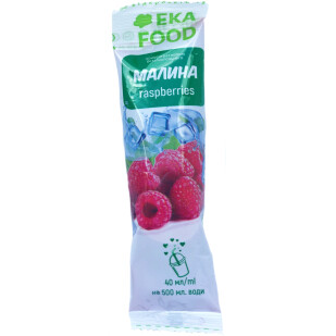 Концентрат напитка EkaFood Малина 40 мл., шт.