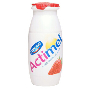 Напиток кисломолочный Actimel клубника 1,5%, 100г (5410146415623)