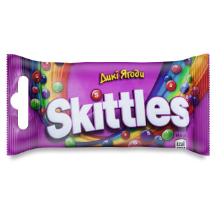Драже Skittles Лесные ягоды, 38г (4009900460187)