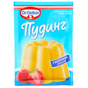 Пудинг Dr.Oetker с ванильным вкусом, 40г (5941132002287)
