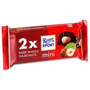 Шоколад темний Ritter Sport Mini з лісовими горіхами, 33,34г (42062004)