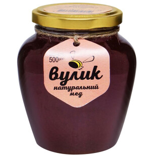Мед вулик натуральний гречаний, 500г (4820209050059)