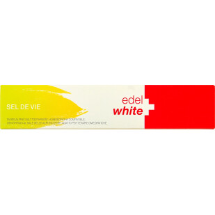 Паста зубная Edel+white Sel de Vie с солью, 75мл (7640131975124)